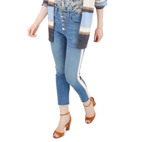 VERONICA Beard Blue Debbie 10” skinny with Tux in Grotto size 29 - Picture 16 of 16